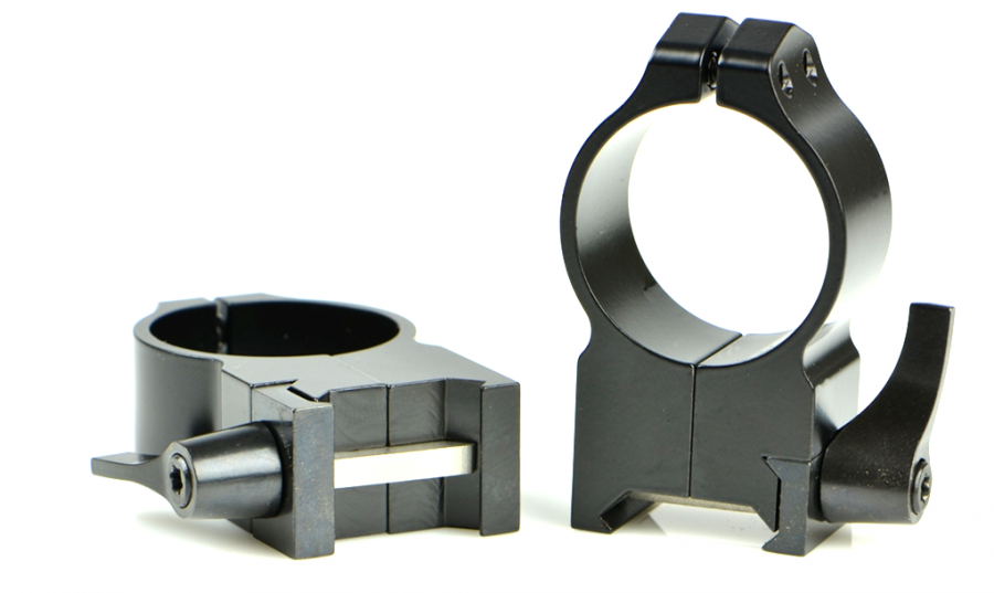 Кольца Warne Weaver 30mm QD Extra High 216LM