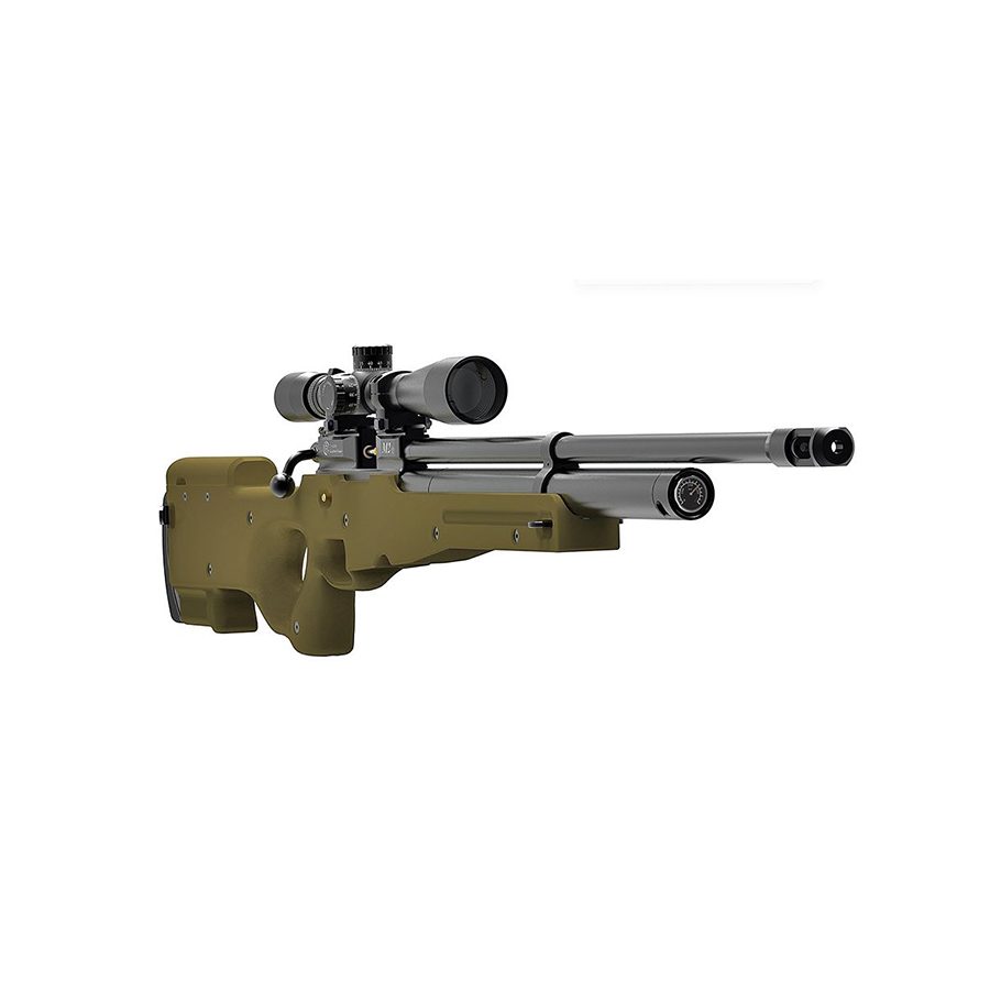 Пневматическая PCP винтовка Атаман M2R Tactical (тактическая), ложе olive (олива)
